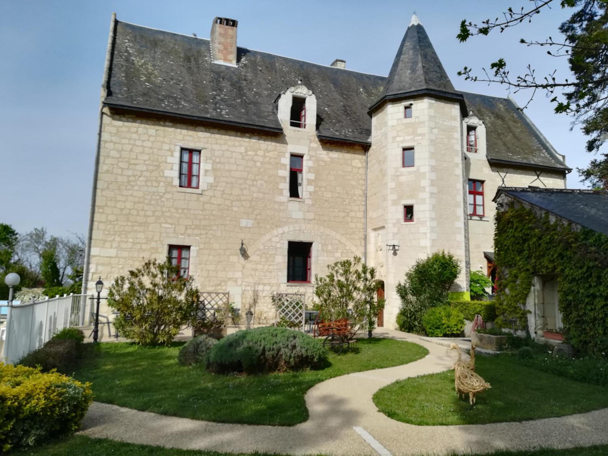 Chinon Manoir De L'Abbaye Bed and Breakfast Seuilly Buitenkant foto