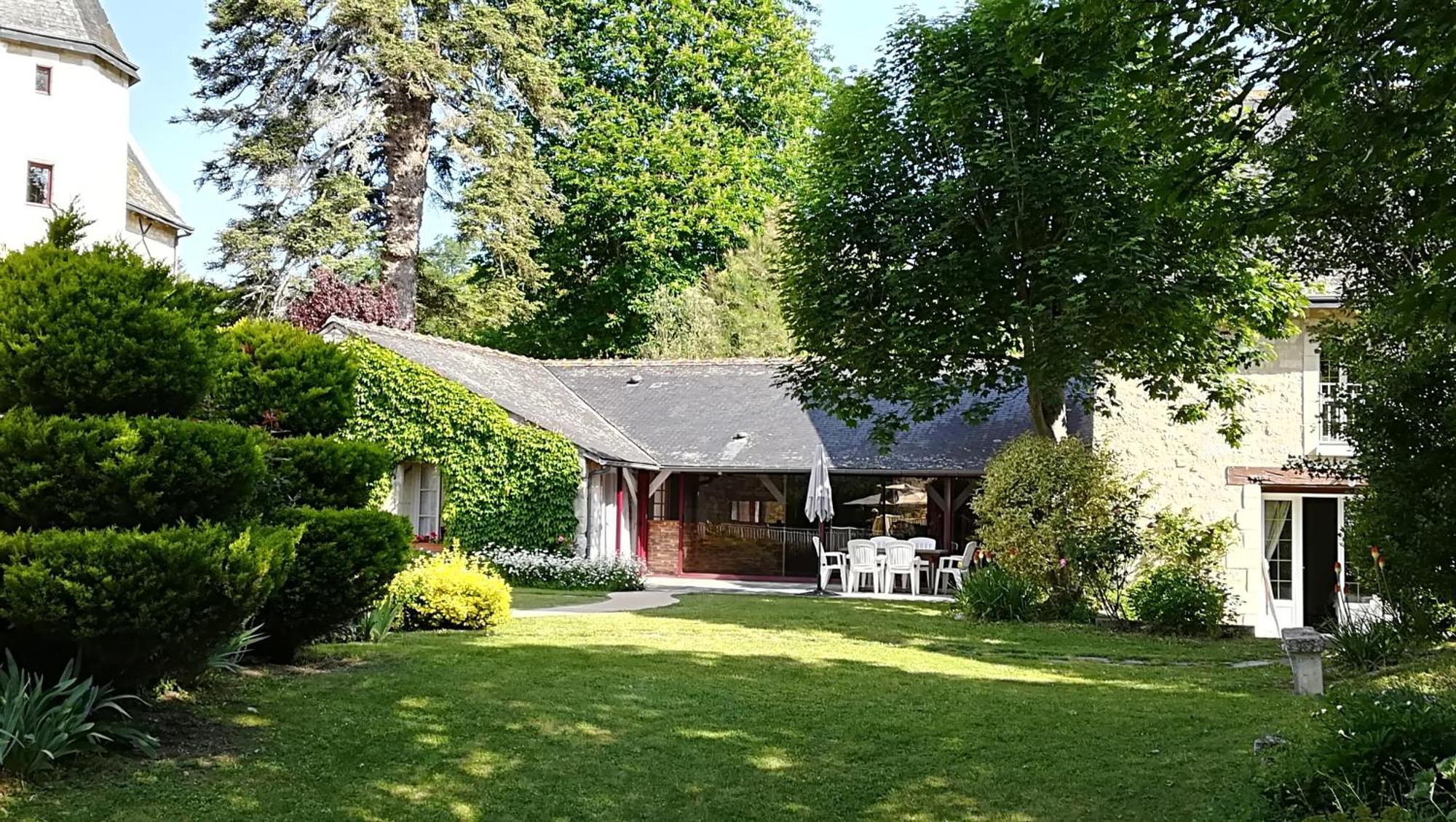 Chinon Manoir De L'Abbaye Bed and Breakfast Seuilly Buitenkant foto