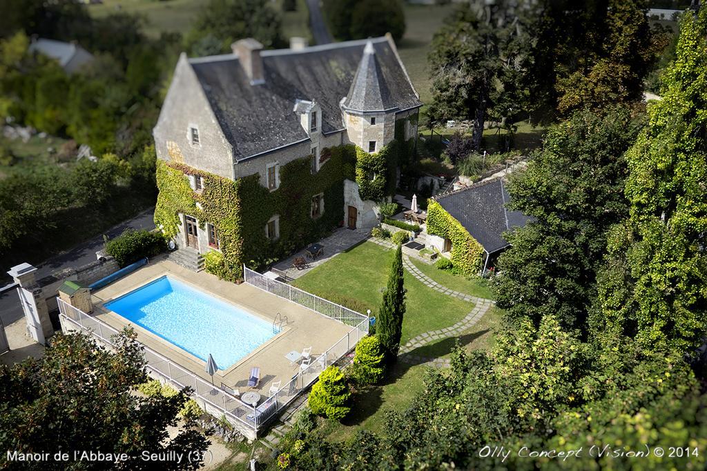 Chinon Manoir De L'Abbaye Bed and Breakfast Seuilly Buitenkant foto
